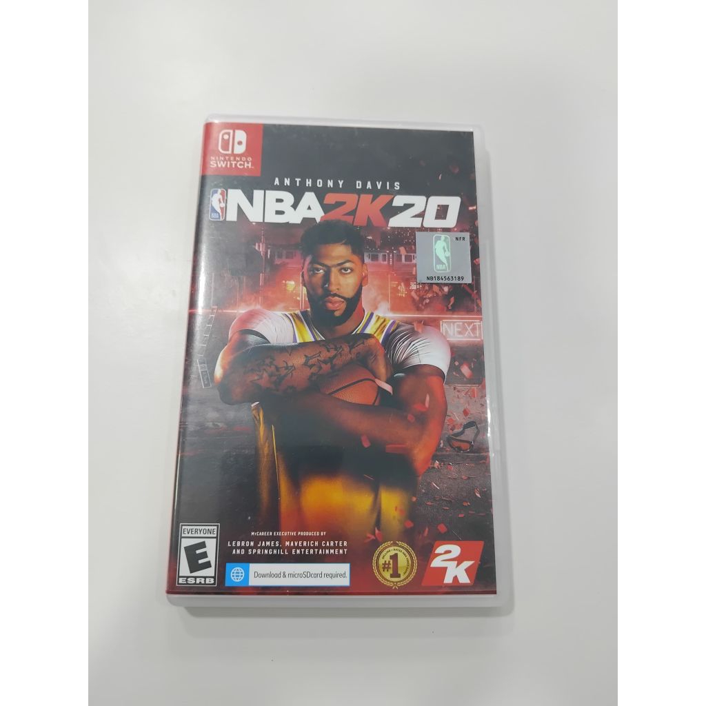 Nitendo switch game NBA 2020. Second kondisi oke. Siap pakai