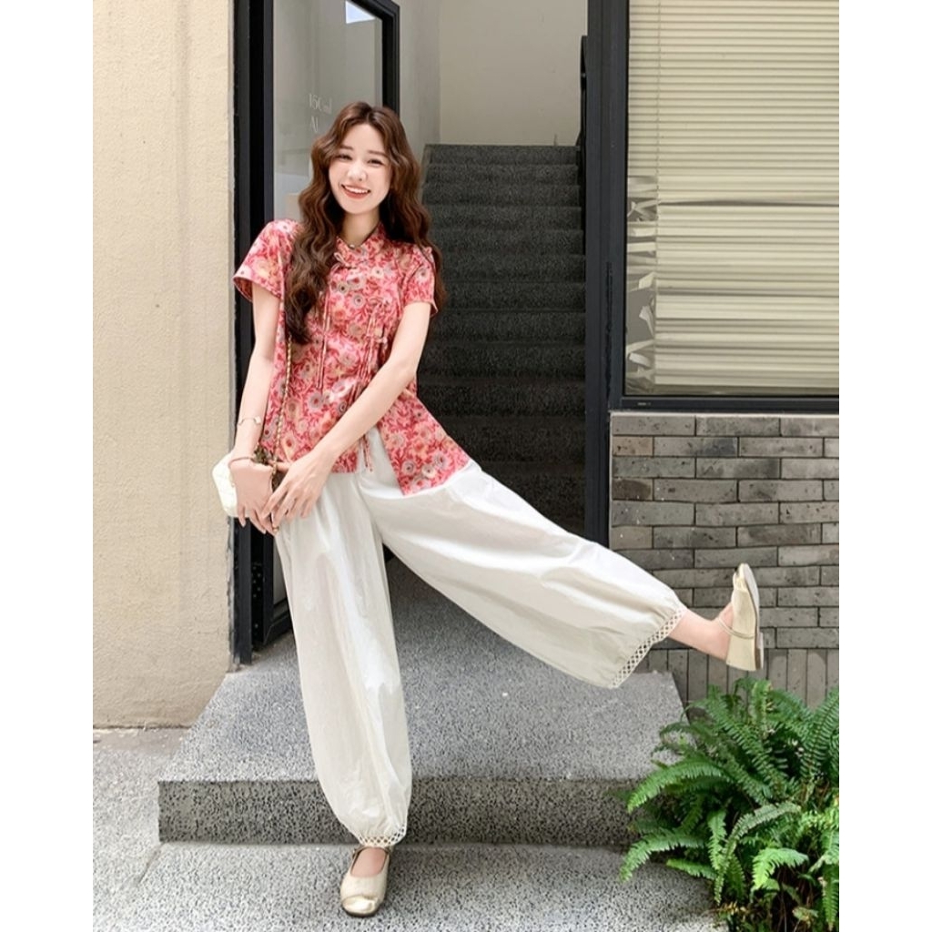 Opheilla Sparks Qipao Cheongsam Two Piece
