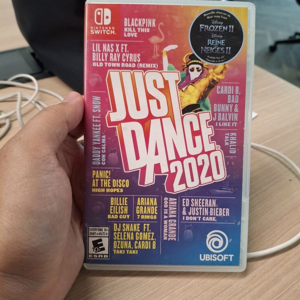 Catridge Nintendo Switch Just Dance 2020