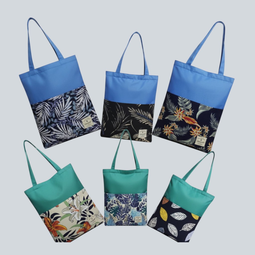 TAS KANVAS RESLETING KANTONG DUA RUANG MURAH MUAT BANYAK TAS WANITA PREMIUM KOTAK SOUVENIR / TAS SER