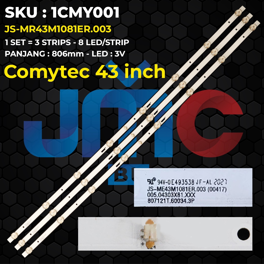 Backlight TV COMYTEC 43 inch JS-MR43M1081ER.003