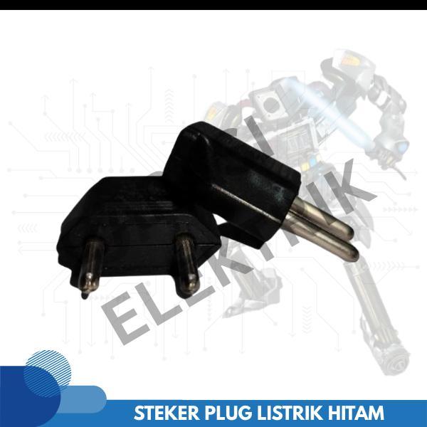Steker Plug Listrik Hitam