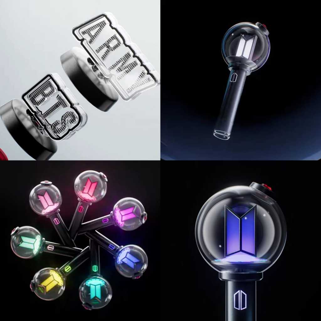 LIGHT STICK BTS  VER 4 ARMY BOMB VERSI 4