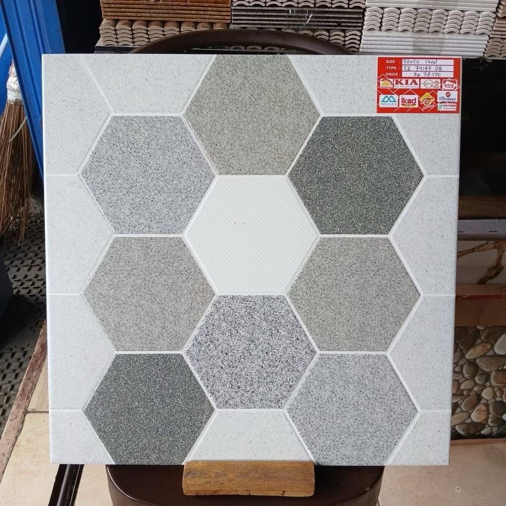 KERAMIK LANTAI UKURAN 50X50 IKAD | 5774147