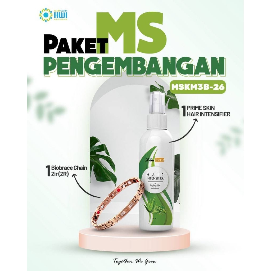 GELANG BIOBRACE _Gelang biobrace HWI chain zir kesehatan_prime skin hair intensifier HWI