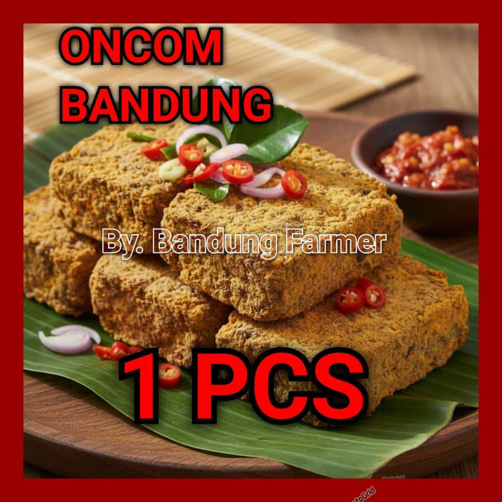ONCOM 1 PCS ASLI BADNUNG - ONCOM KACANG YANG SUDAH DI POTONG