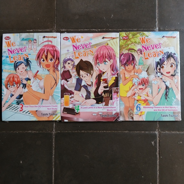 Komik We Never Learn Segel