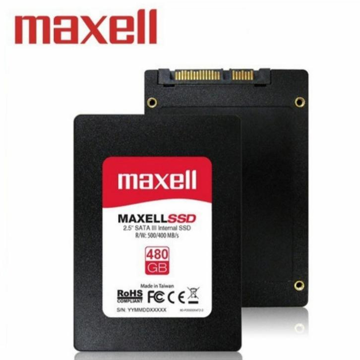 SSD MAXELL 480GB SATA III / SSD 480GB SATA3 / SSD 480GB