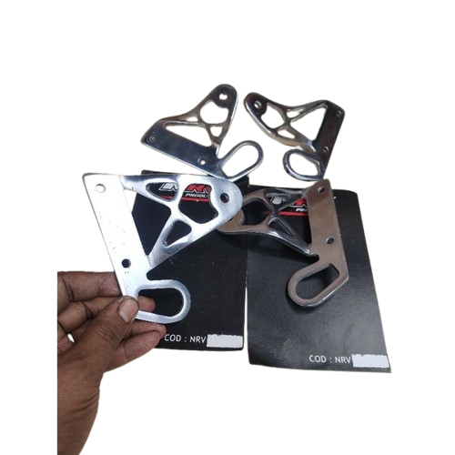 BREKET KUPINGAN LAMPU NINJA SS MODEL CNC RACING BAHAN ALUMUNIUM 1 SET KIRI KANAN/SEGITIGA