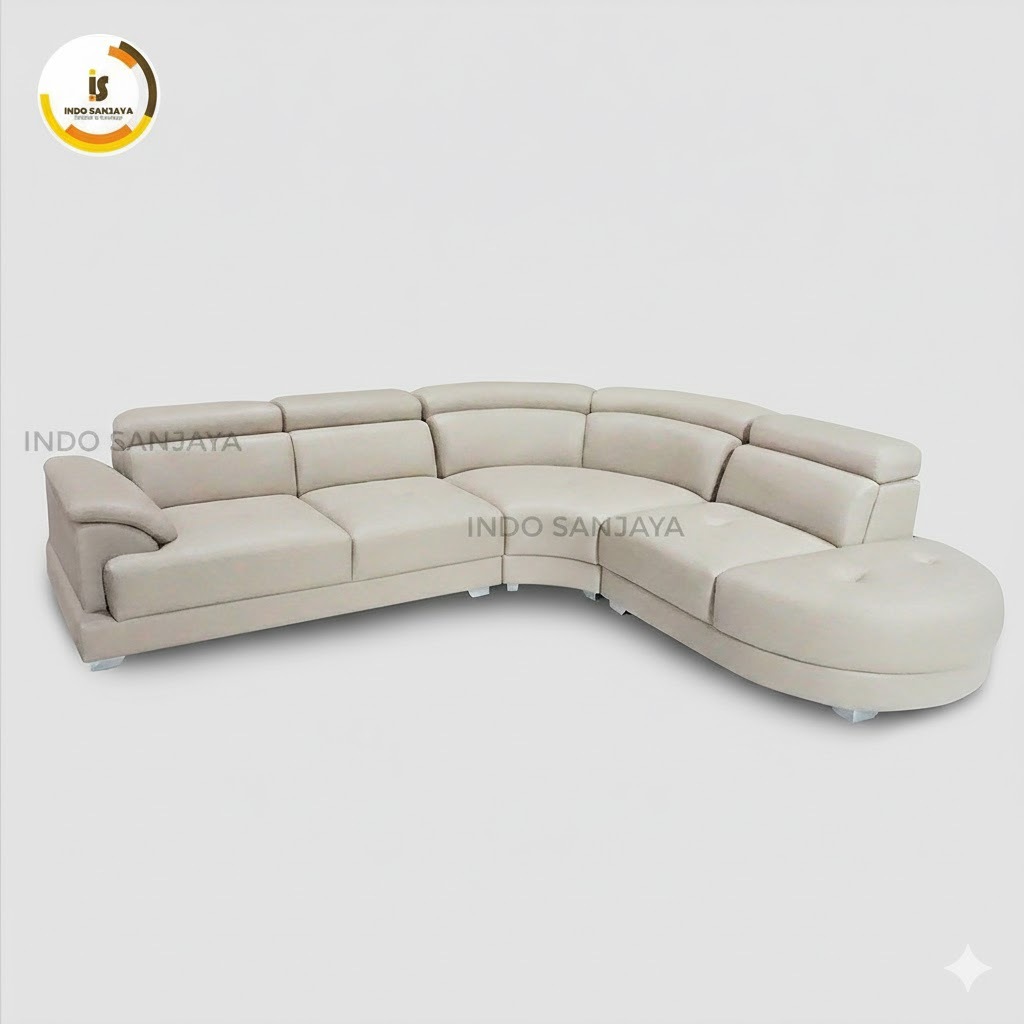 Sofa L Shape Sofa Ruang Tamu Sofa Minimalis Sofa Murah Sofa Ruang Keluarga - Sofa L Shape Moreno