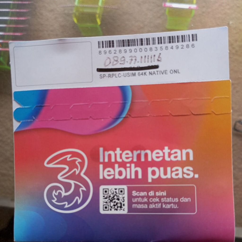 nomor cantik tri 3 nocan tri 3