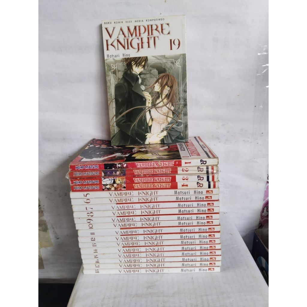 vampire knight 1-19