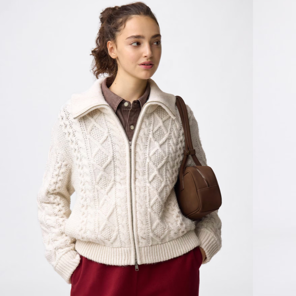 GU Knit Blouson