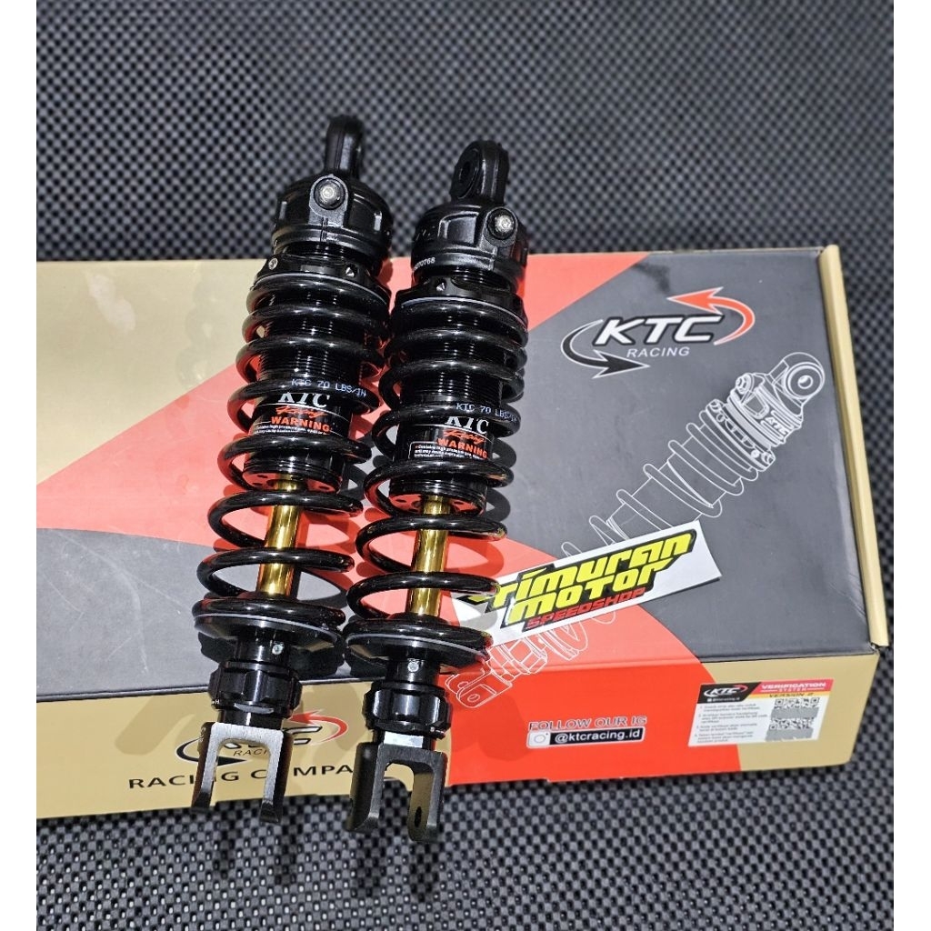 SHOCK KTC RAZOR PRO MATIC 280 MM NOUVO - AEROX - NMAX BLACK AS GOLD
