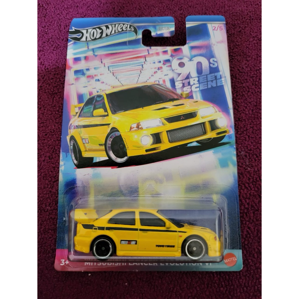 Hotwheels 90's Street Scene Lancer Evo VI