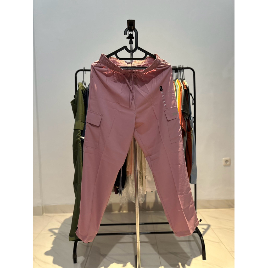 CELANA CARGO WANITA REEBOK REE BEA WOMEN PANTS REEWPP2528DP PINK ORIGINAL CELANA PANJANG POLYESTER S
