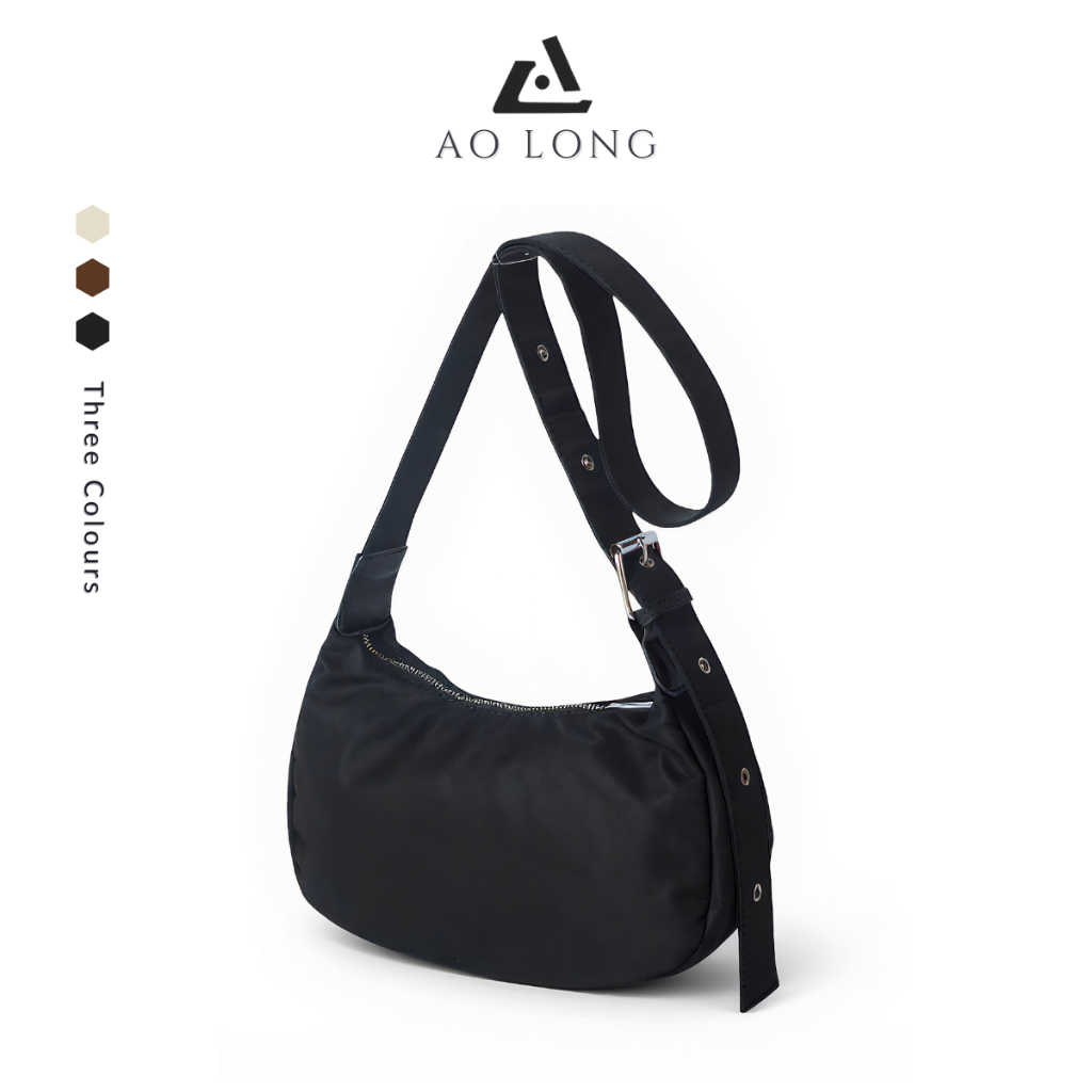 AOLONG Yona 8975 # Tas Selempang Wanita Slingbag Cewek Bahan Parasut Muat Dompet Panjang Hp SL.437