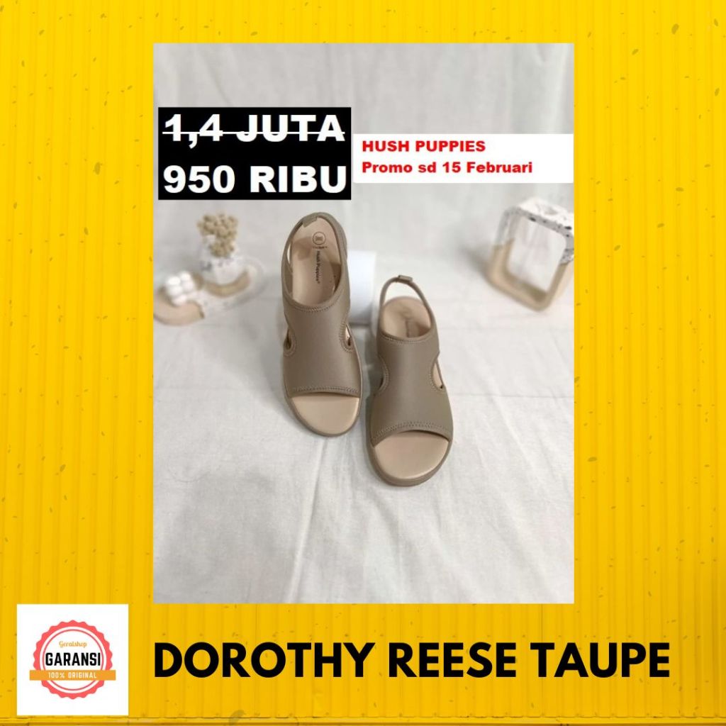 Sandal Hush Puppies Seri DOROTHY REESE 100% Original Store