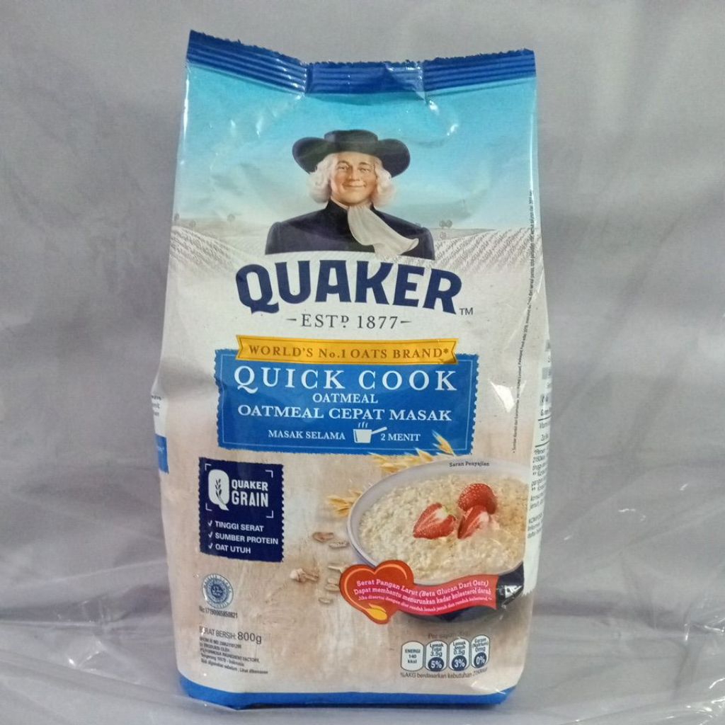 Quaker Quick Cook Oatmeal 800g