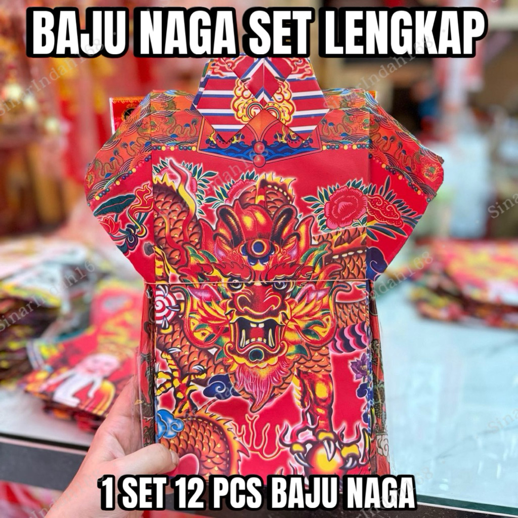 BAJU NAGA SET LENGKAP / BAJU KWAN IM SET LENGKAP / BAJU THIKONG BAJU KWAN IM SET LENGKAP