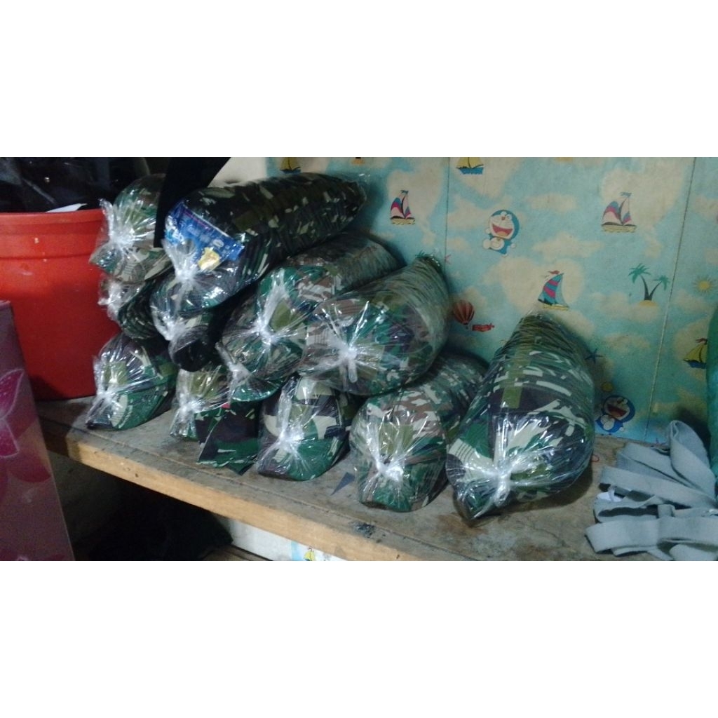 Topi baseball Ripstop loreng