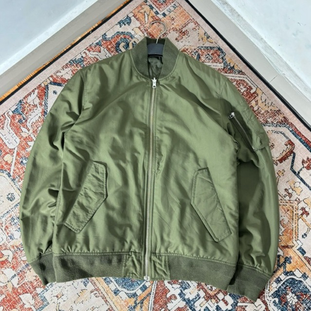 JACKET BEAMS HEART BOMBER ARMY