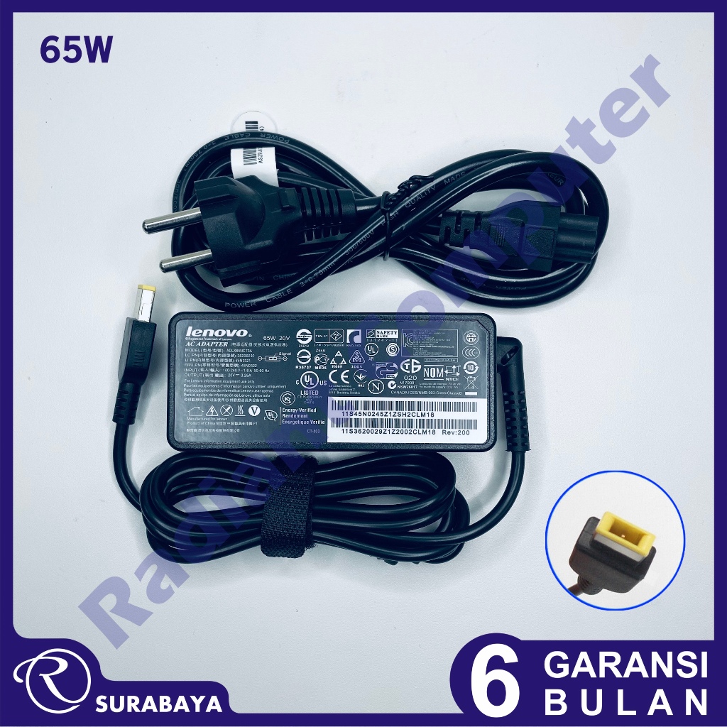 Adaptor Charger Lenovo Yoga 80N4 80N5 80N6 80N7 80NA 80NE 80R6 80S7 80U2 80X8 81EK