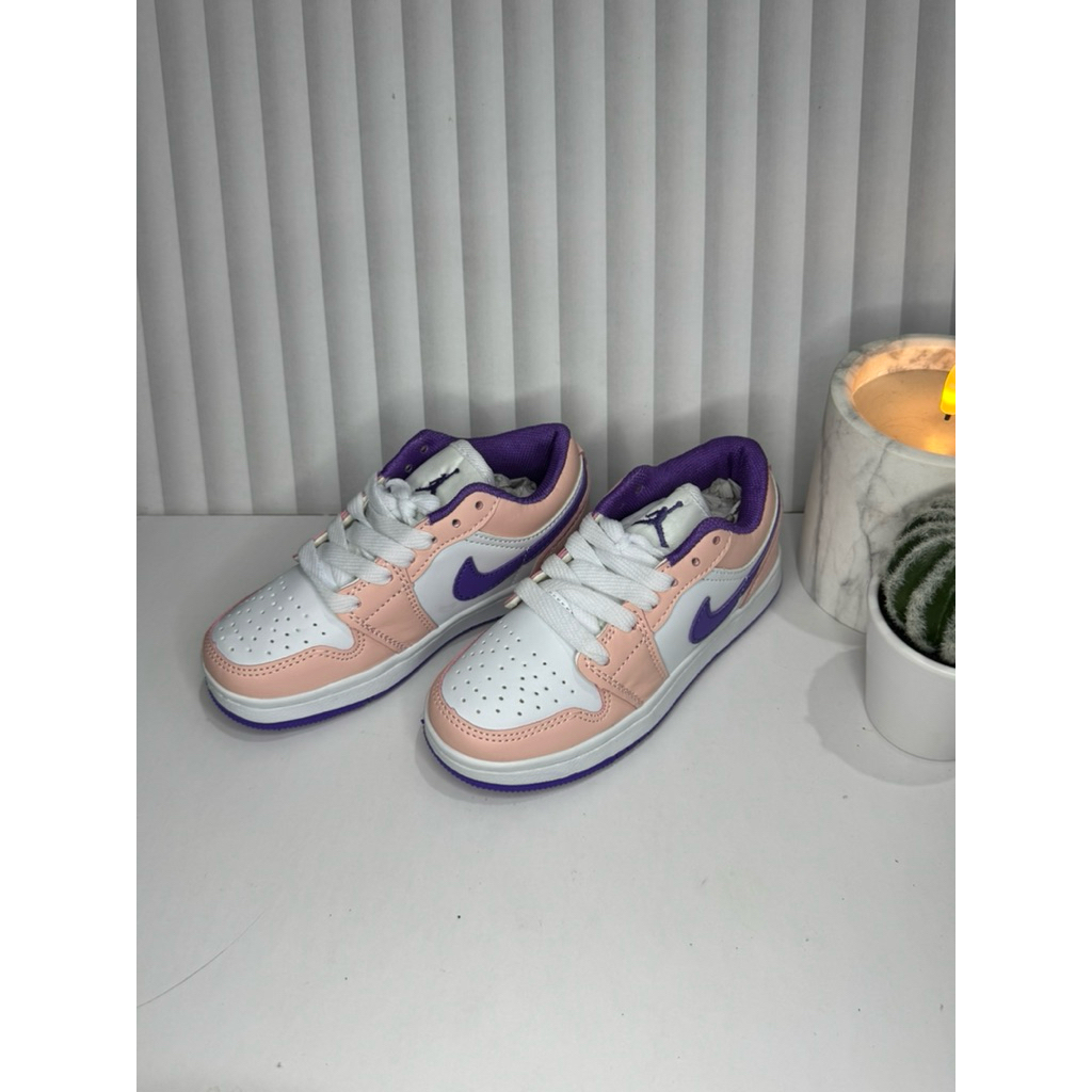 Sepatu Anak Nike Jordan Size 29 Insole 16cm - Warna Pink Ungu - Preloved like new