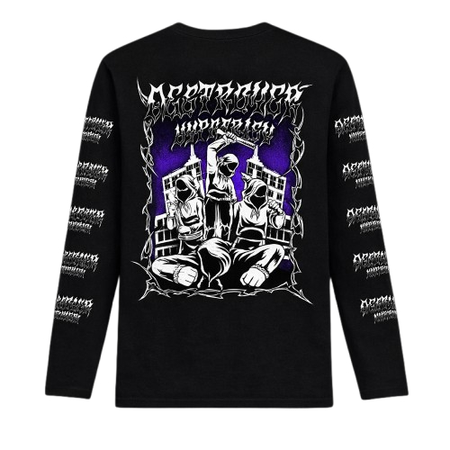 KAOS LENGAN PANJANG NETRAL DESTROYER HYPOCRISY T-SHIRT LONGSLEEVE NETRAL