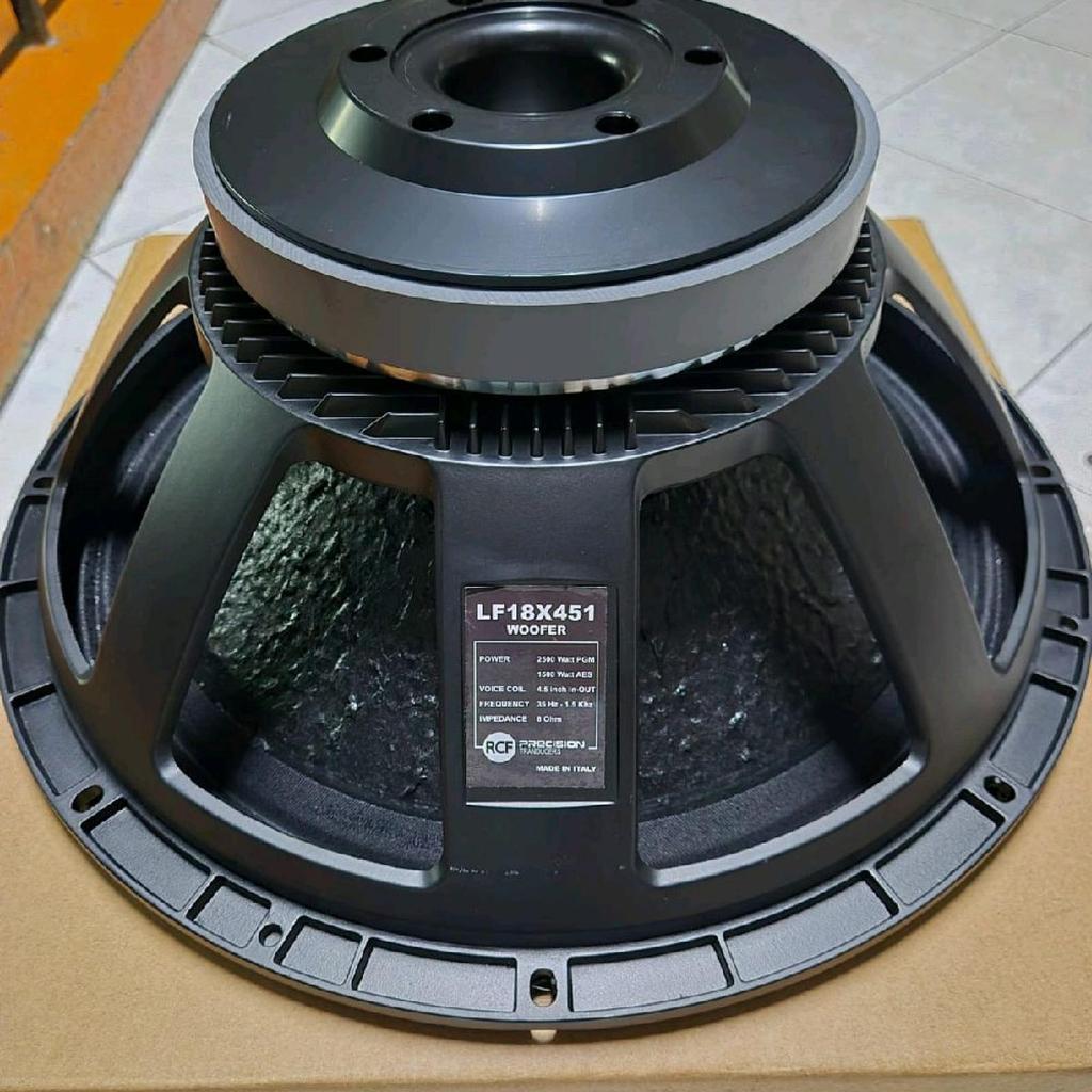 Speaker Komponen RCF LF18X451 18X451 Subwoofer 18 Inch