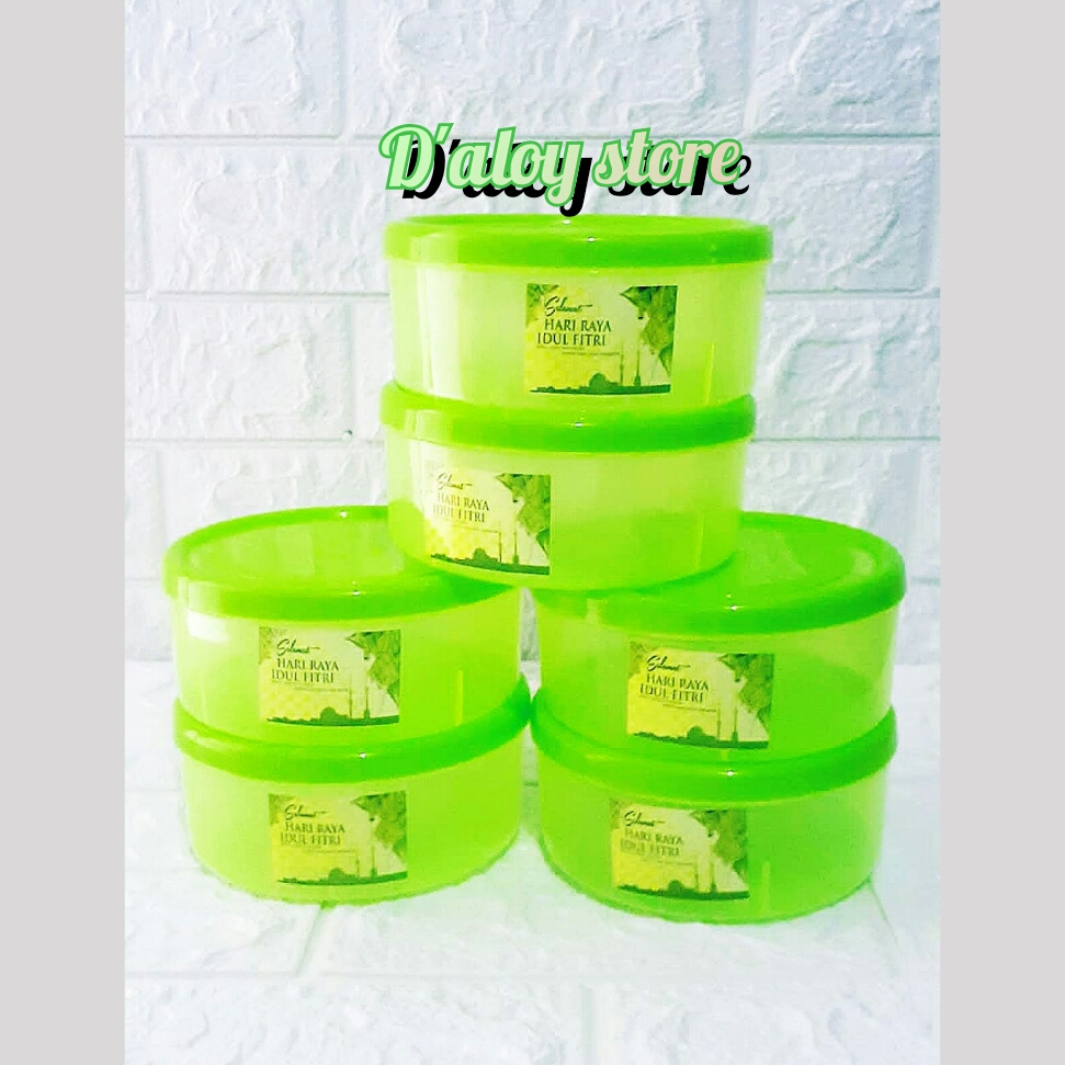 toples Kue Plastik / Toples Nastar Plastik 500gram / Toples Kue kering