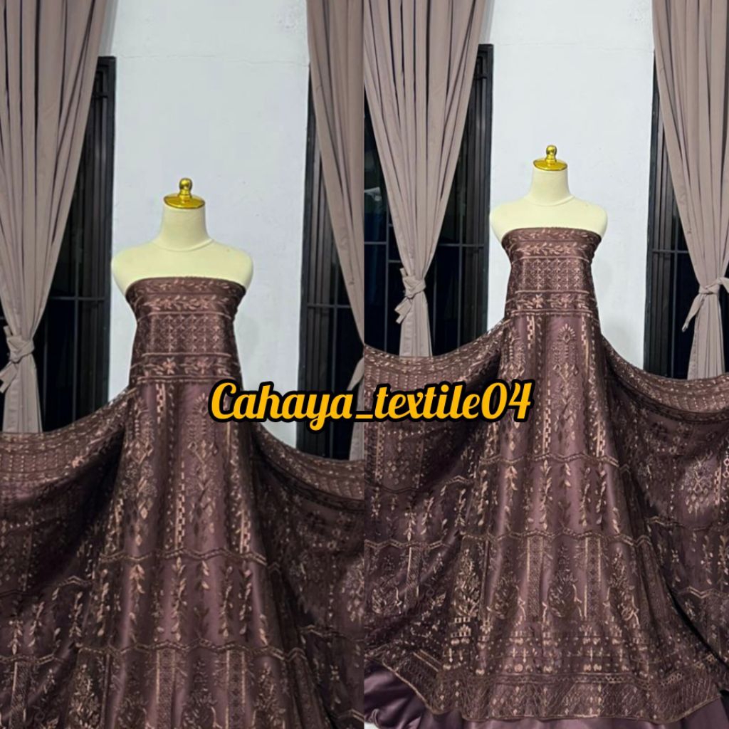 Terbaru Kain Tile Etnik Sapto/Tile Etnik Sapto motif Baru/Tile Bahan Kebaya