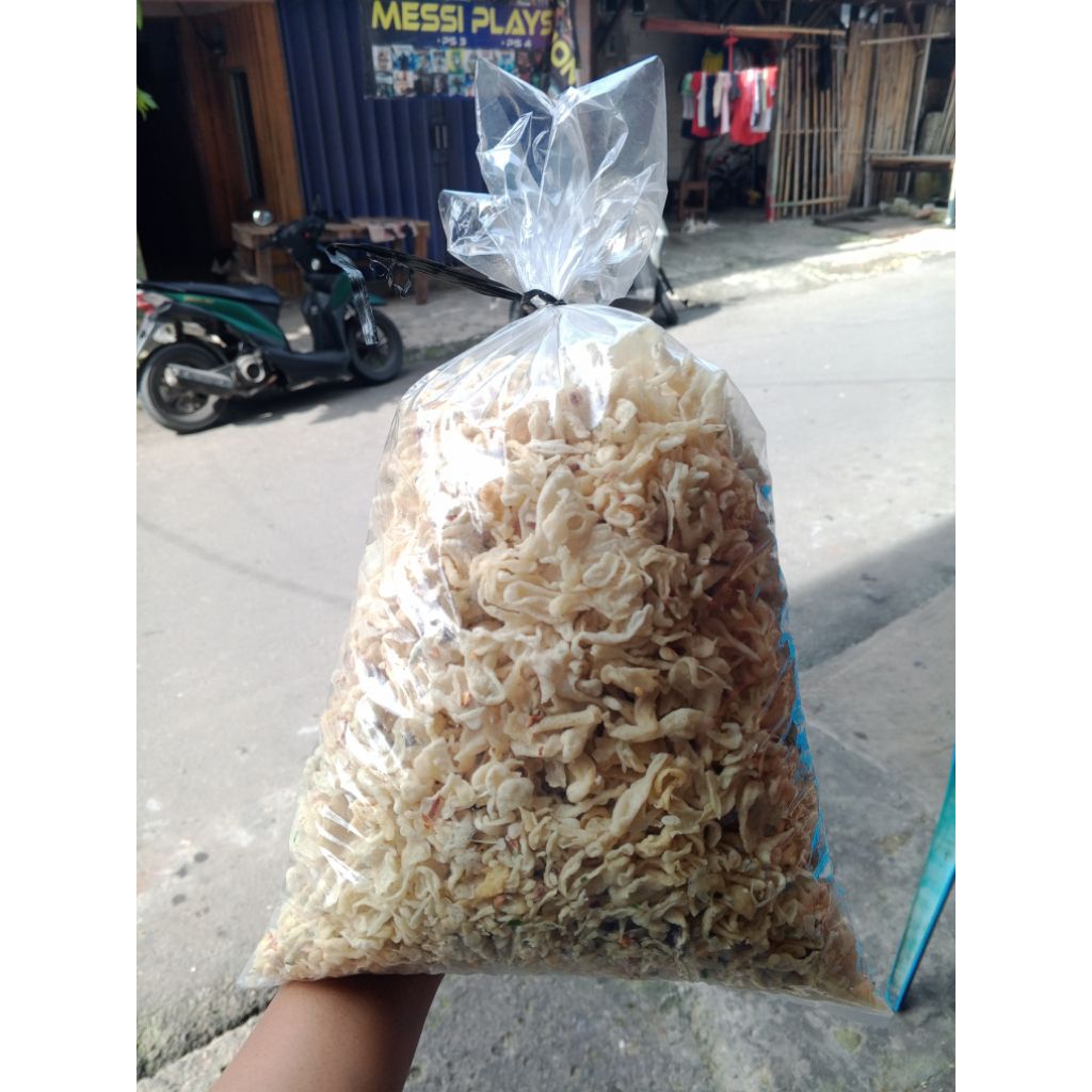 Remukan peyek kacang / peyek rebon 1kg