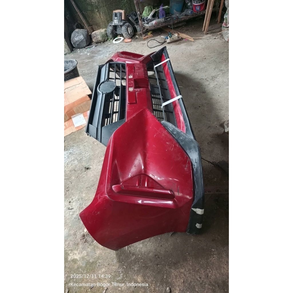 front lips bemper depan ayla news 2023-2025 AXIA