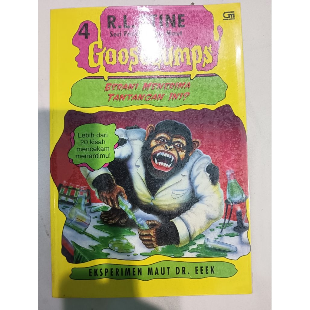 Seri Petualangan Maut Goosebumps Eksperimen Maut DR Eeek