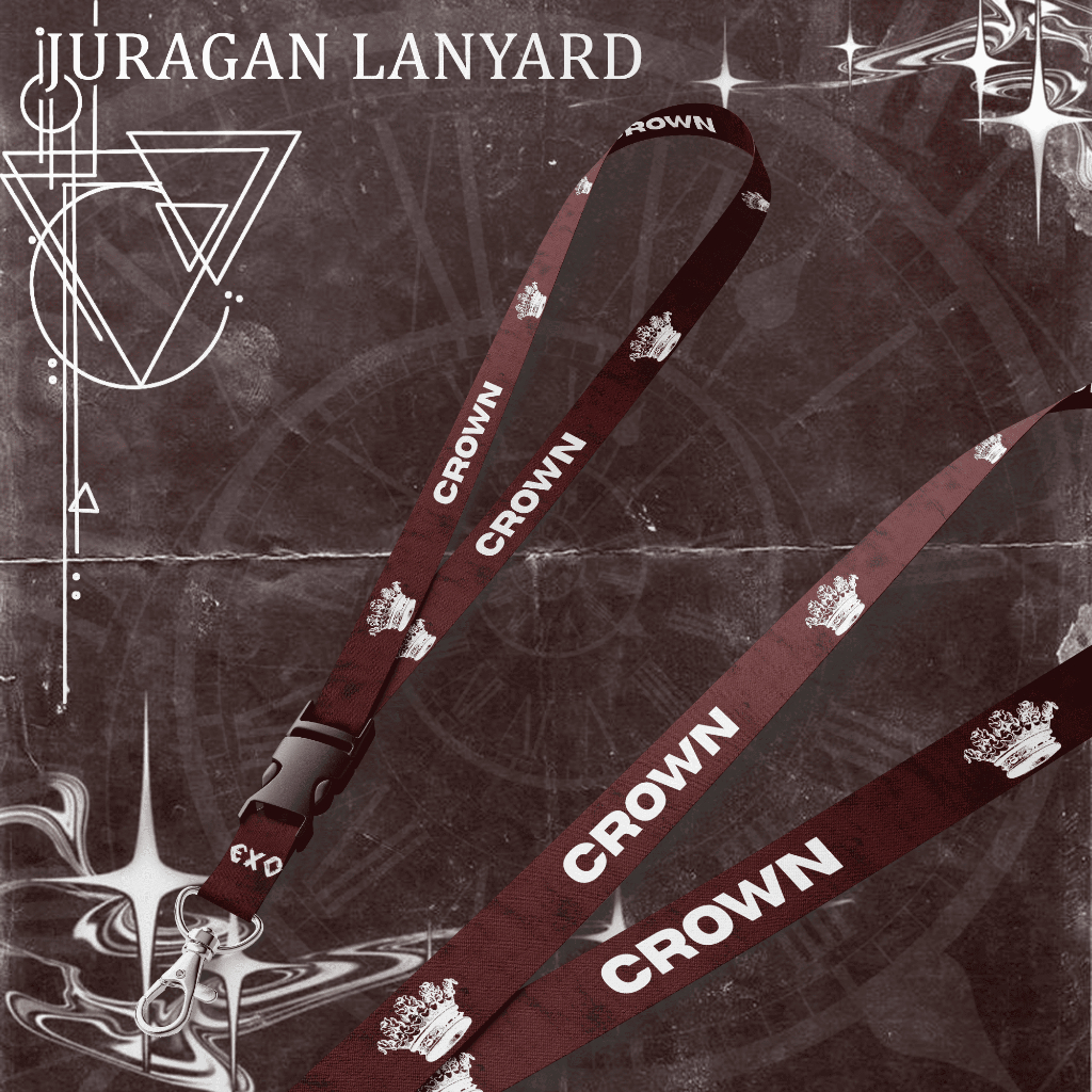 Lanyard / Tali Gantungan Leher EXO (CROWN)