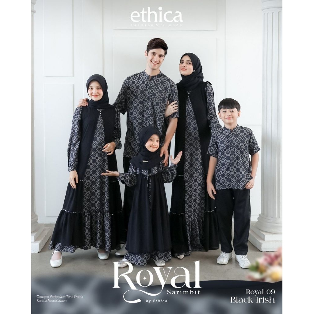 Sarimbit Ethica Royal Black Irish