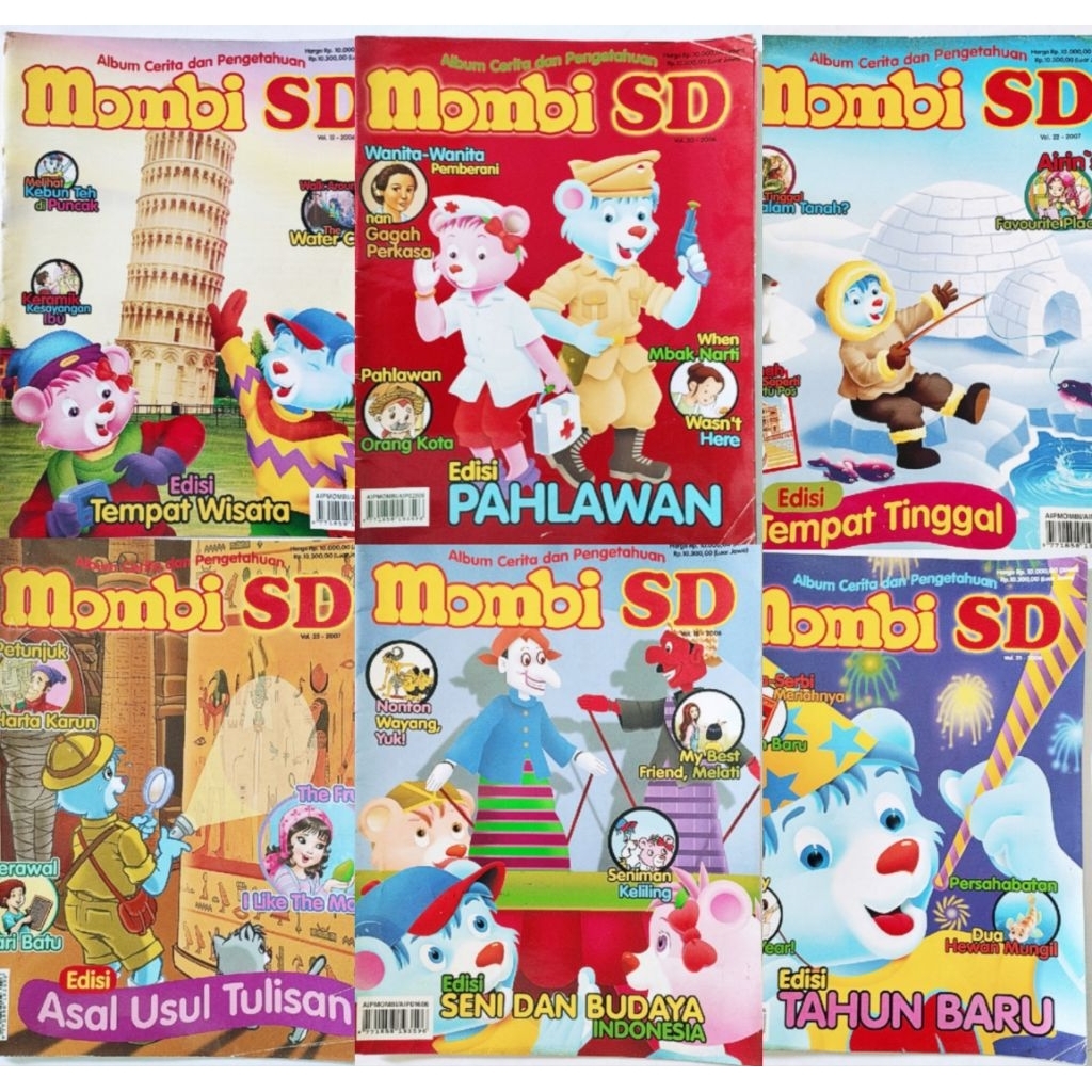 Majalah MOMBI SD jadul