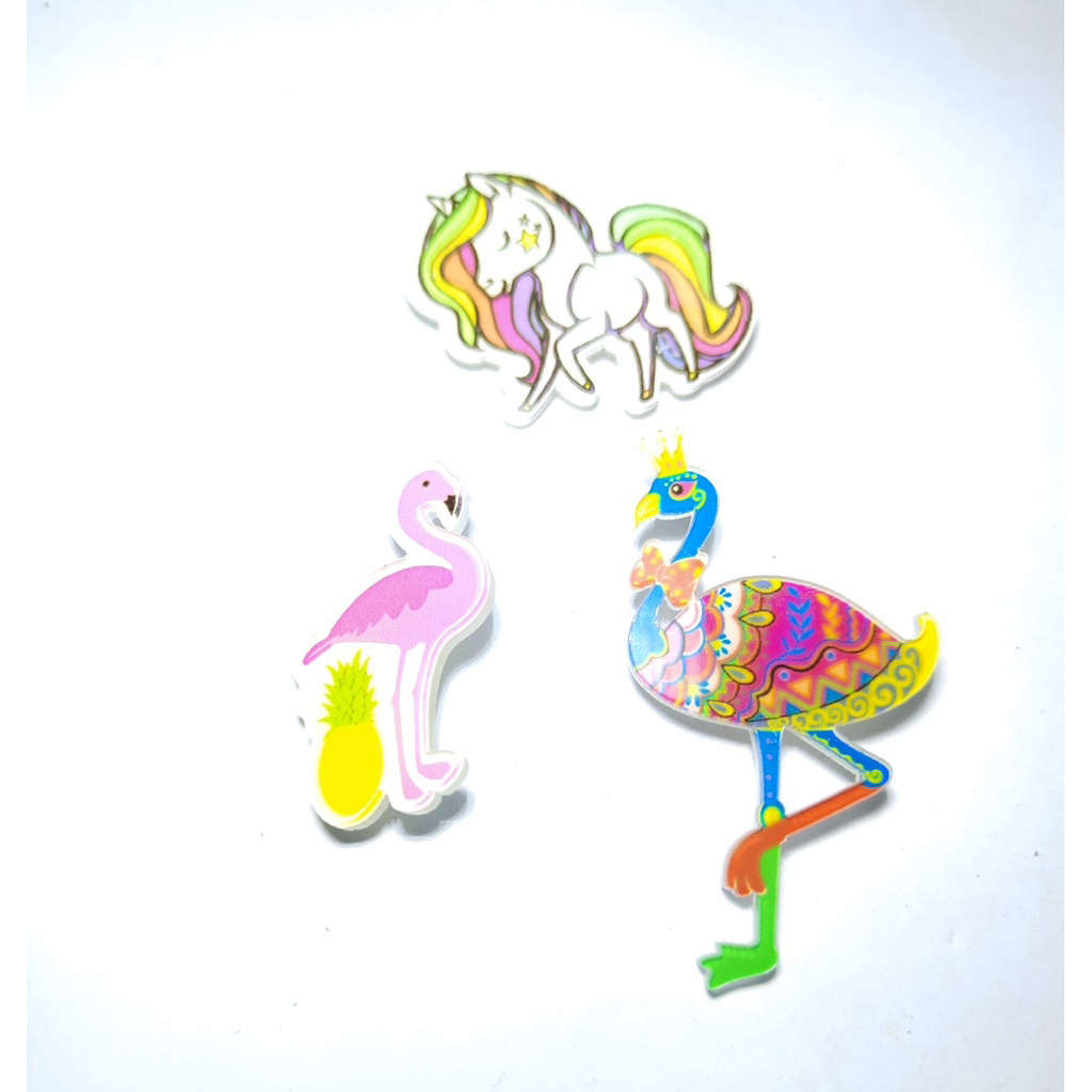 Pin Akrilik Karakter Lucu