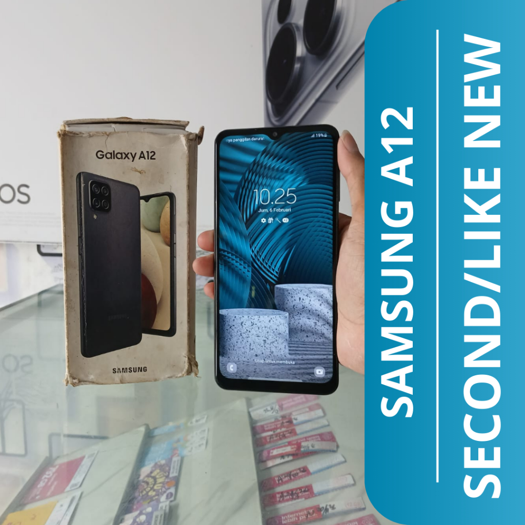 HP SECOND SAMSUNG GALAXY A12 (6/128 GB)/ SAMSUNG GALAXY A12 HP SECOND
