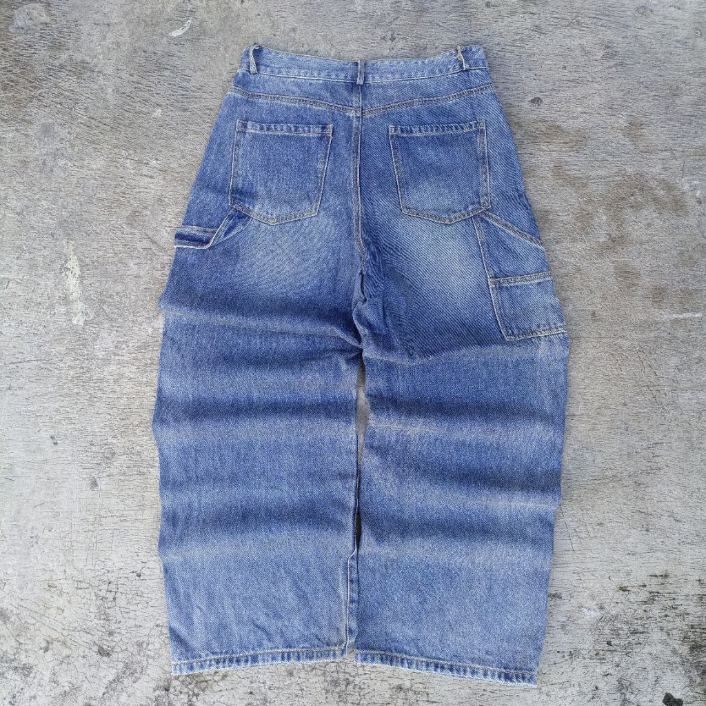 Carpenter Baggy Blue Jeans