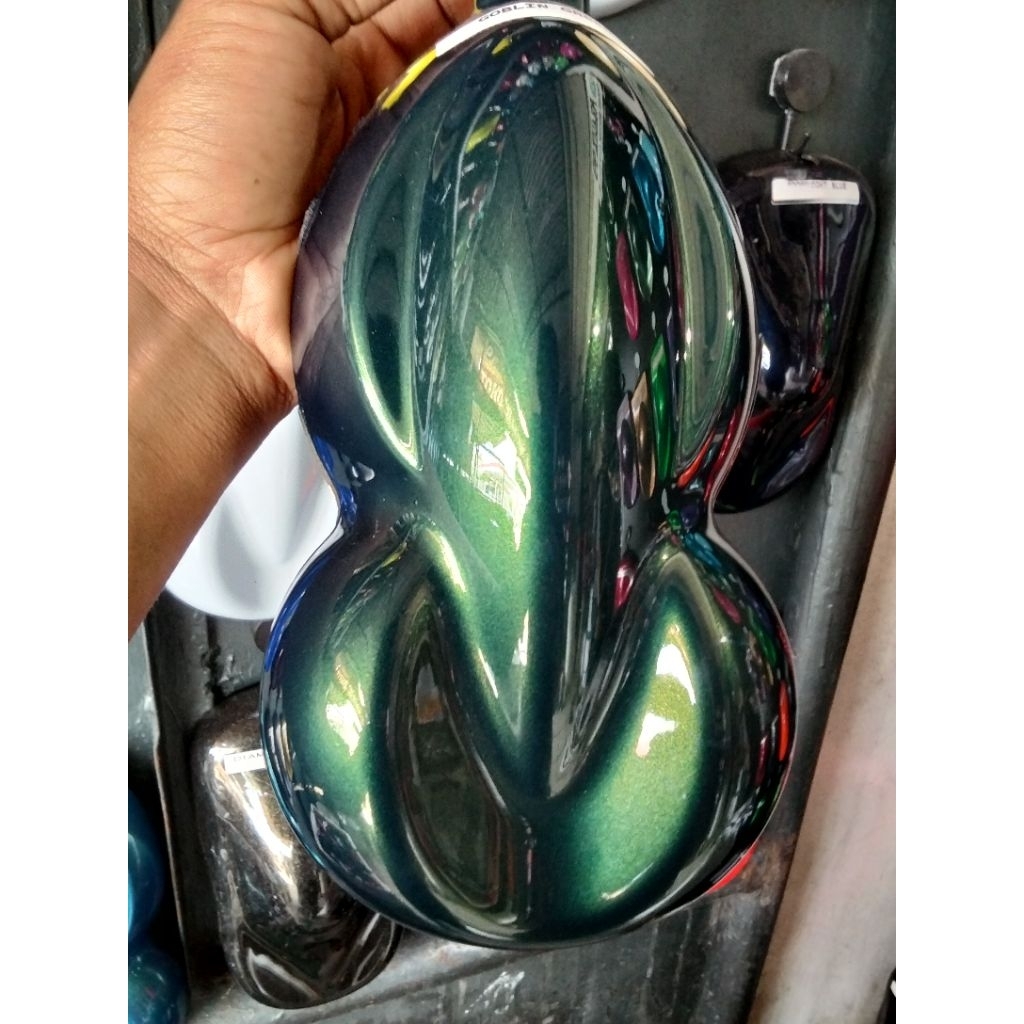 CAT MOTOR WARNA GOBLIN GREEN • CAT MOTOR • CAT MOBIL • CAT CUSTOM • CAT OTOMOTIF • CAT VELK • CAT FY