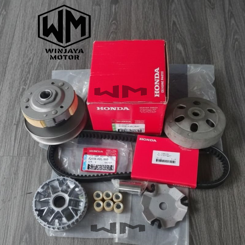 PAKET FULL SET CVT BEAT FI  SCOOPY FI STATER KASAR -KZL