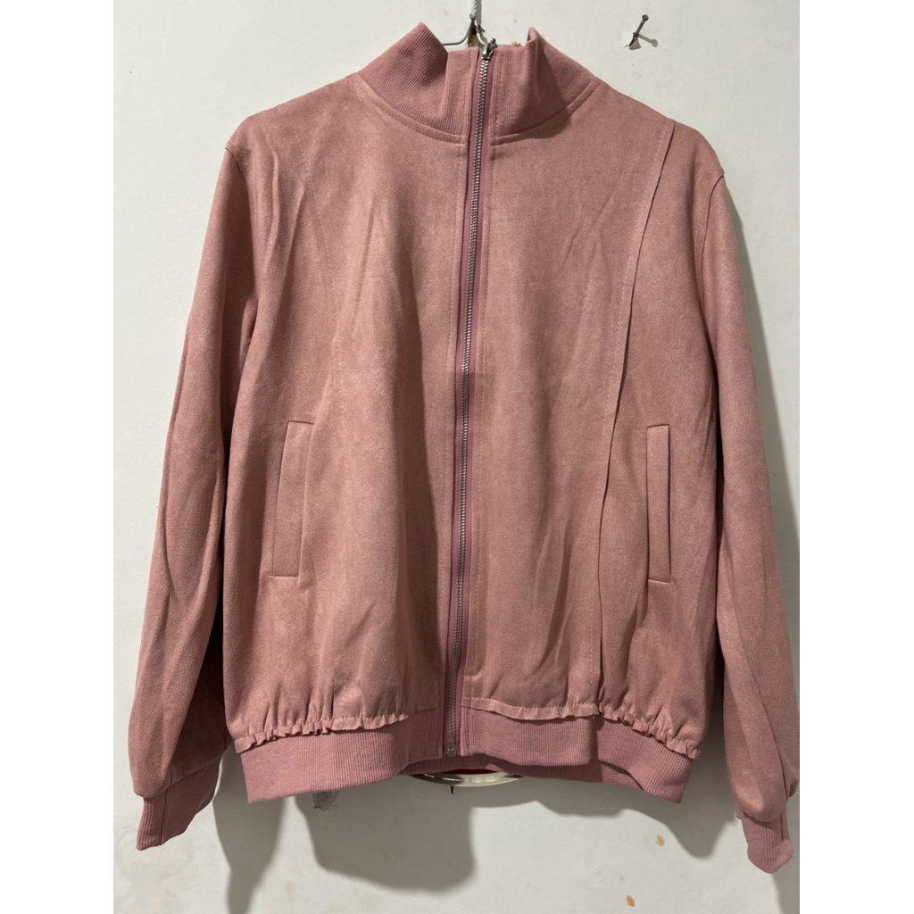 Preloved Jaket Olahraga Pink