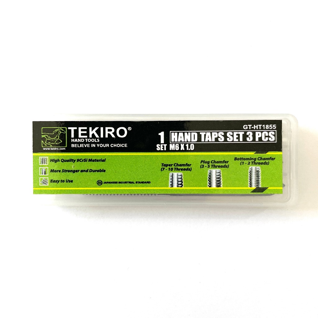 Hand Tap Set 3 pcs M6 x 1 Tekiro