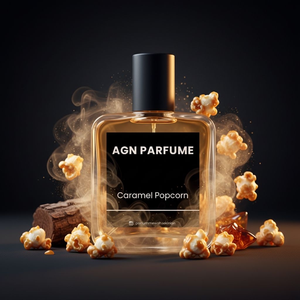 AGN Parfum Caramel Popcorn Parfum Pria Wanita Wangi Seharian