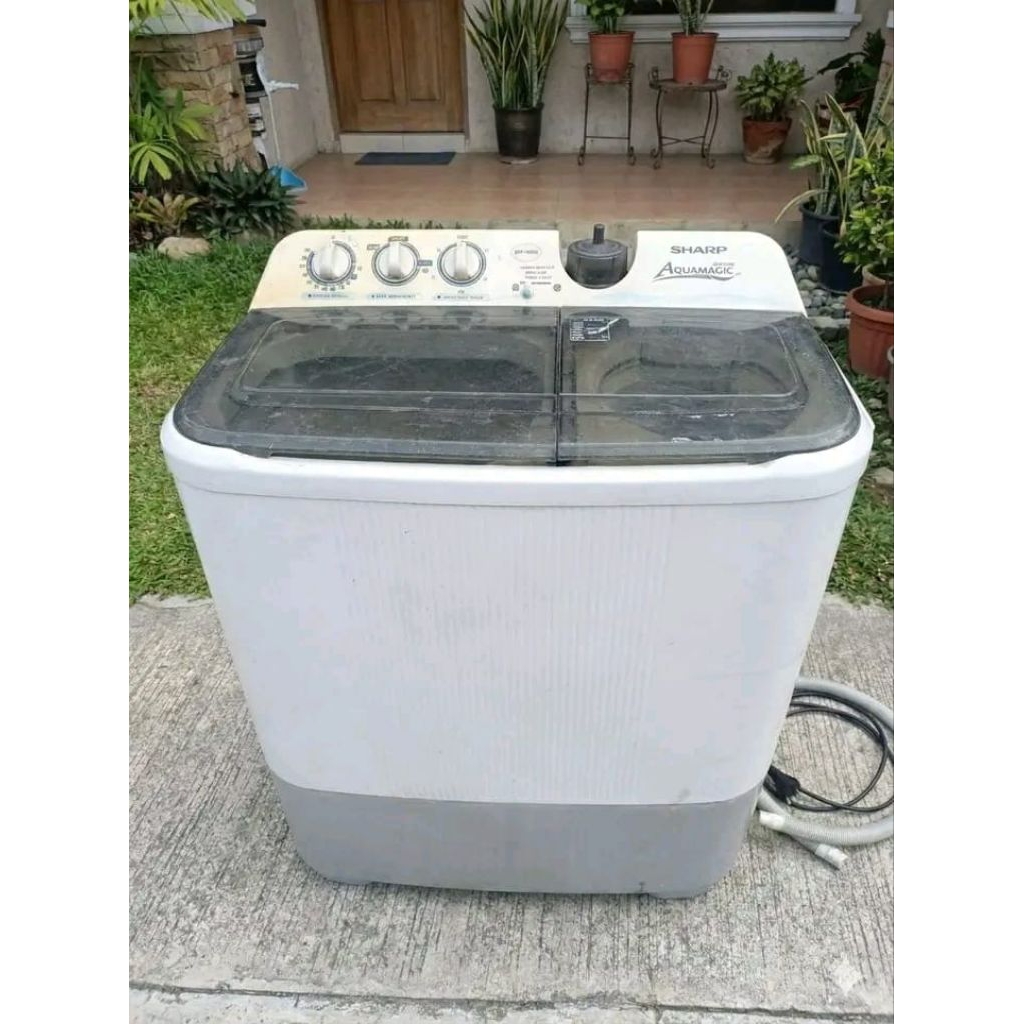 MESIN CUCI SHARP 2 TABUNG 8 KG SECOND
