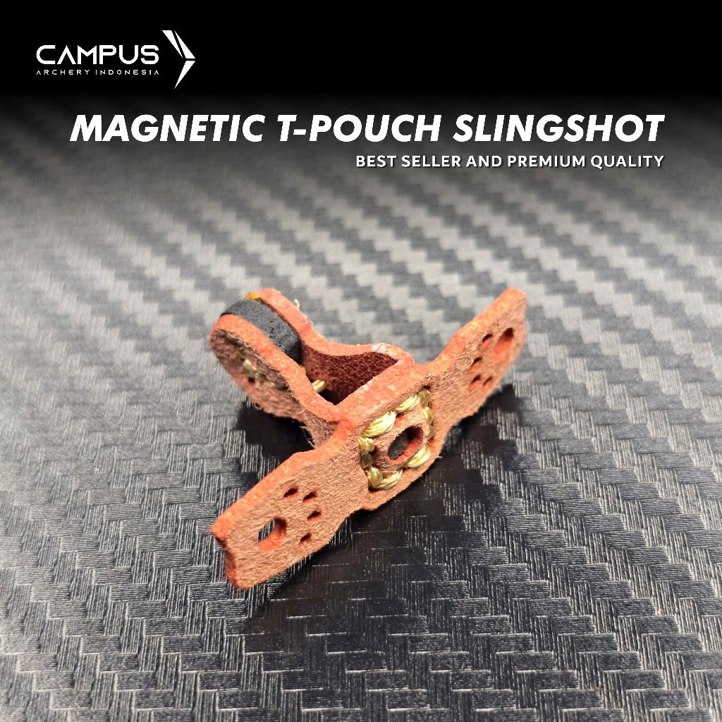 Magnetic T-Pouch Slingshot Kalep Ketapel T Magnet