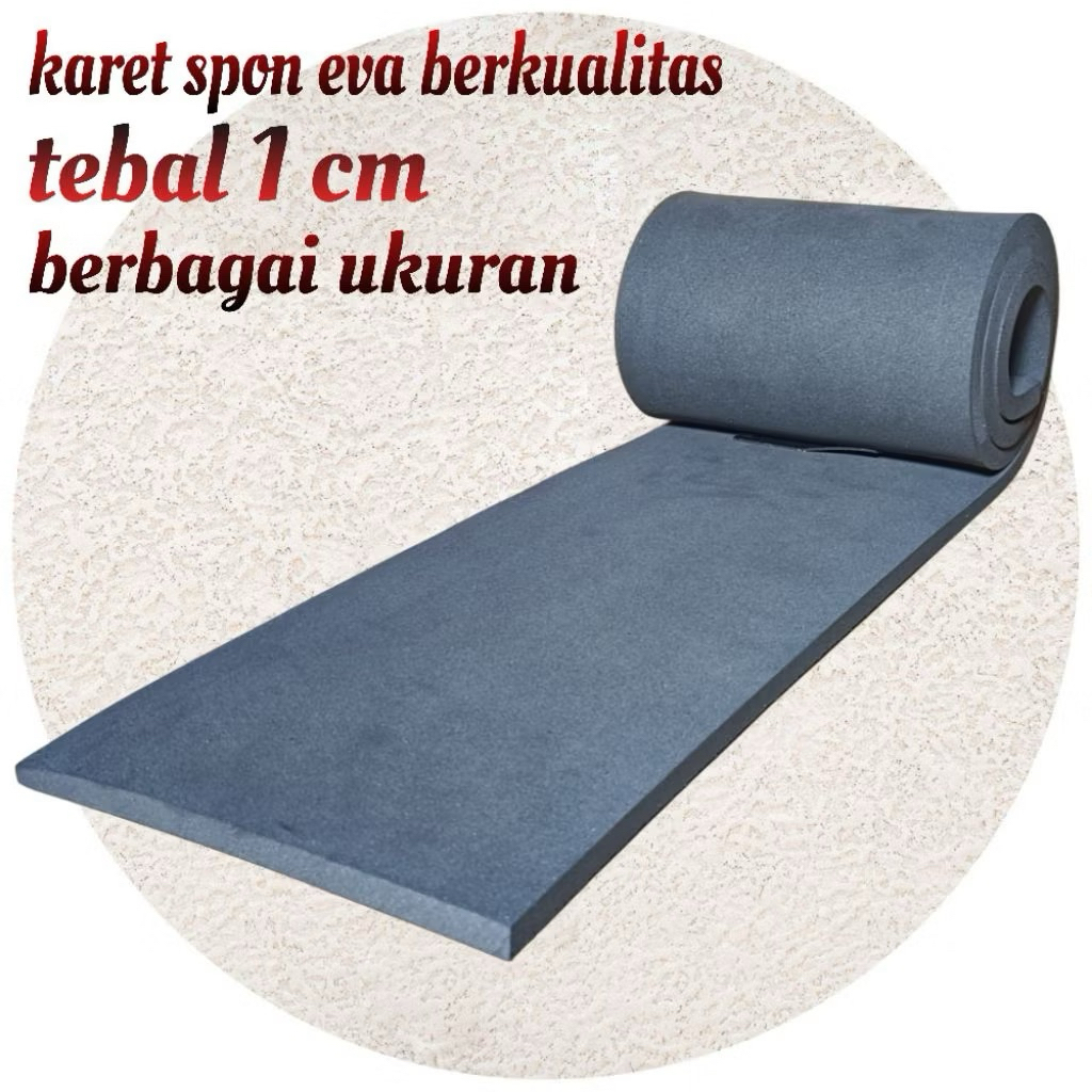 [CUSTOM UKURAN] karet spon ati/spon Eva tebal 1cm