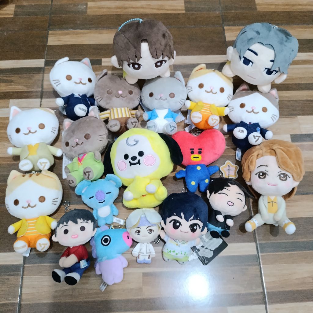 [UPDATE & ORI] Merch (ganci/plush/keychain) BTS | BT21 | SEVENTEEN | NCT DREAM KPOP PLUSH